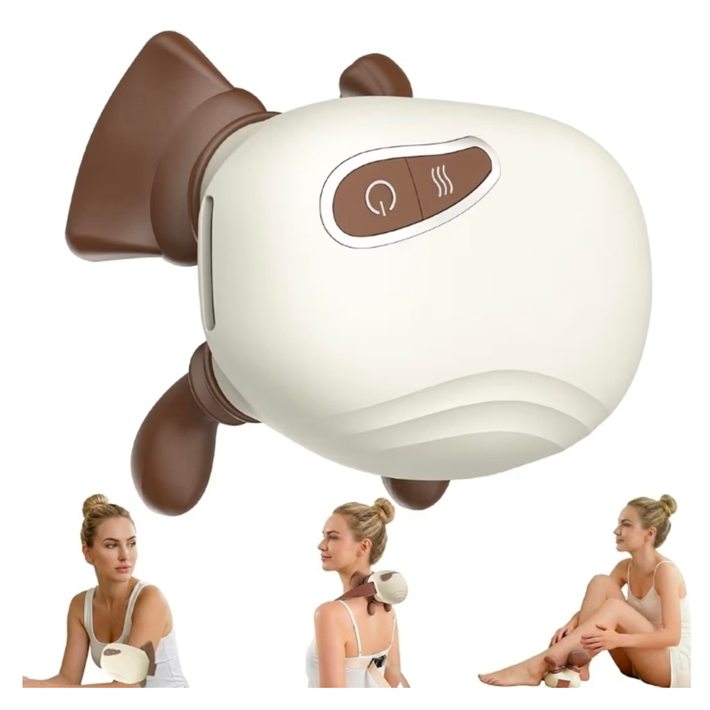 4D Wireless Neck Shoulder Massager, Bionic Hands Deep Tissue Massager